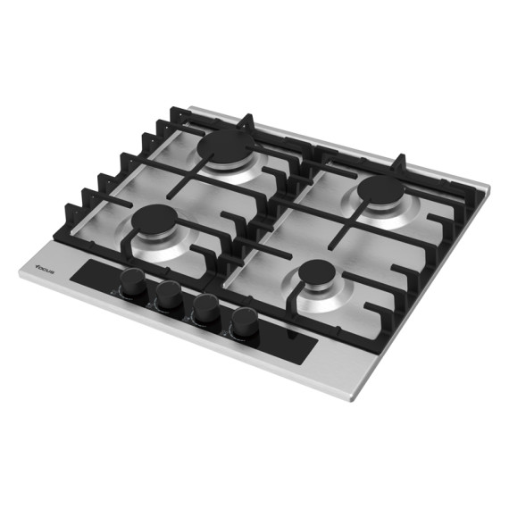 Plaque de cuisson encastrable Focus 60cm 4 Feux - Inox