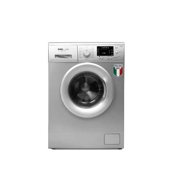 Machine à laver SABA 6 Kg / Silver + Lessive dex 5L