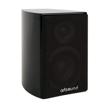 Profil du haut-parleur mural ArtSound AS350 noir