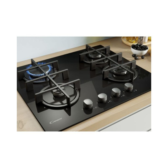 Plaque de cuisson Candy CVG6B 4 Feux - Noir