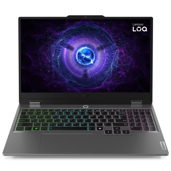 Pc Portable Gamer Lenovo LOQ 15IAX9 / i5-12450HX / RTX 2050 4G / 32 Go DDR5 / 512 Go SSD / Windows 11 / Gris
