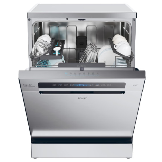 LAVE VAISSELLE CANDY 16 COUVERTS-CF 6D4F0X - INOX