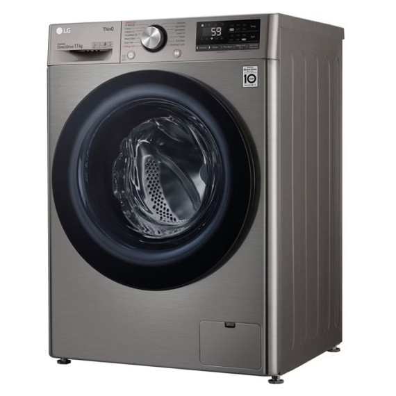 Machine à laver Automatique LG 11 KG - Essorage 1400 Tours - 60 Cm - F4Y5EYGYPV - Silver