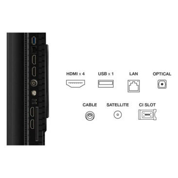 TV TCL P8K 55" QLED UHD 4K SMART TV / GOOGLE TV