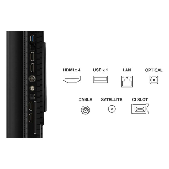 TV TCL P8K 55" QLED UHD 4K SMART TV / GOOGLE TV