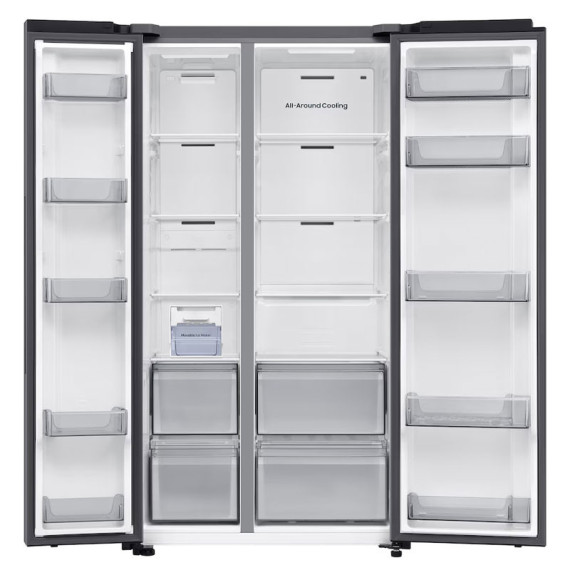 Réfrigérateur Connecté Side By Side SAMSUNG RS70F65Q1TMA 651L Silver