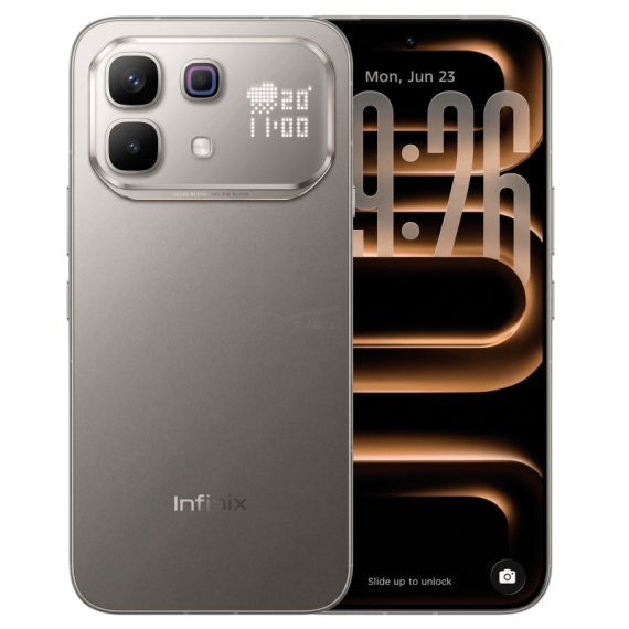 Smartphone Infinix Note 60 Pro 5G - 24 Go RAM - 256 Go Stockage -  Titanium