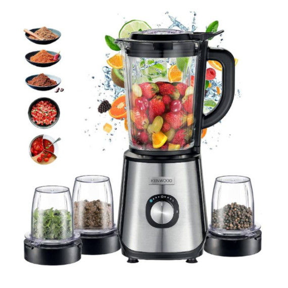 Blender Kenwood BLM45 Avec 2 broyeurs et hachoir 1.5 LITRES 1000 W