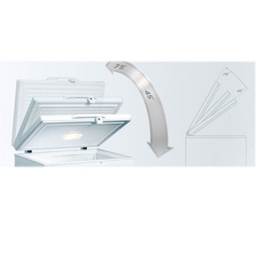 Congélateurs Midea HS-377C 290 Litres 75 x 86 Cm Blanc