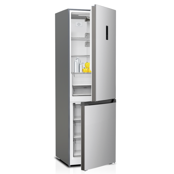 Réfrigérateur Compbiné SABA avec Afficheur NoFrost 381L / Silver
