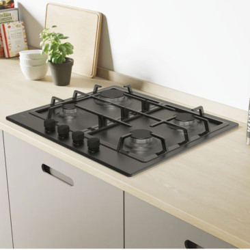 Plaque de cuisson Encastrable Candy CHG6BRBB 4 Feux Noir