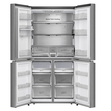 Réfrigérateur Side By Side Hisense RQ5N560NMII 4 Portes  Inverter NoFrost 579 Litres