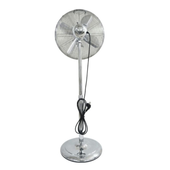 Ventilateur sur pied TECHWOOD 50W Finition chromée 40CM