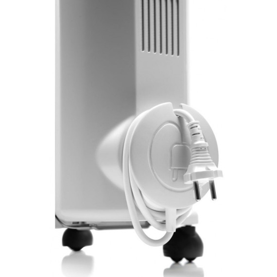 Radiateur Bain d’Huile DELONGHI 12 Éléments 2500W TRRSE1225 – Blanc