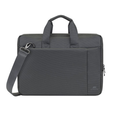 Sacoche RIVACASE 8231 grise pour ordinateur portable jusqu'à 15,6 pouces