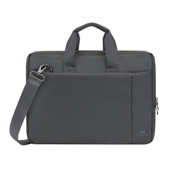 Sacoche RIVACASE 8231 grise pour ordinateur portable jusqu'à 15,6 pouces