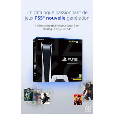 Console SONY Play station 5 Digital Edition + EA SPORTS FC 24