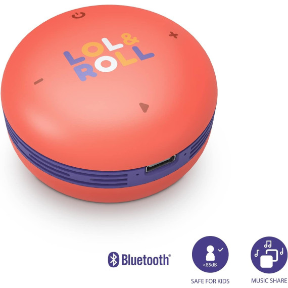 Energy Sistem Lol&Roll Pop Kids Orange Bluetooth