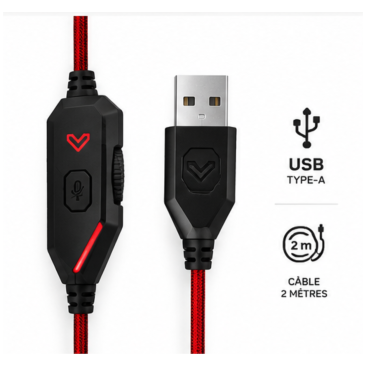 Energy Sistem ESG 4 casque gamer USB