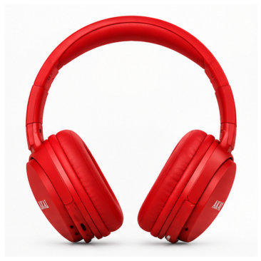 Casque sans fil AKAI CA159R Rouge Bluetooth 5.0