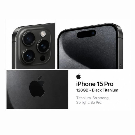 Appareil photo 48 MP iPhone 15 Pro