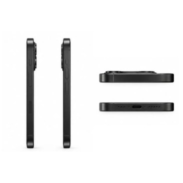 iPhone 15 Pro Black Titanium vue arrière