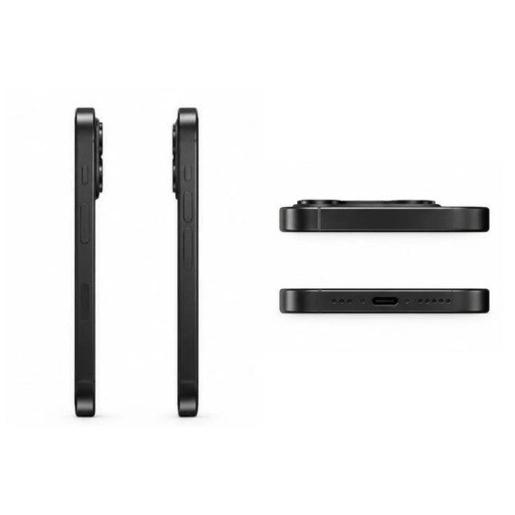 iPhone 15 Pro Black Titanium vue arrière