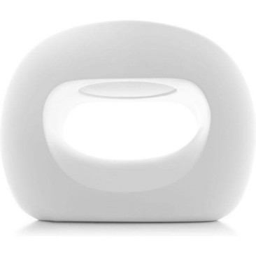 Vue de face de l’enceinte ArtSound KURVBTW blanc