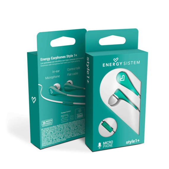 Energy Sistem Style 1+ Mint avec microphone