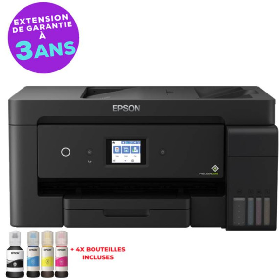 Imprimante à réservoir intégré Multifonctions 4 en 1 Epson EcoTank L14150 A3+