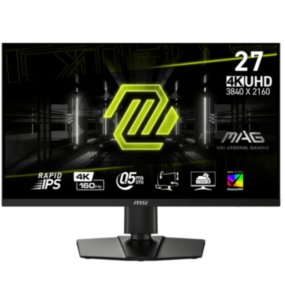 Écran Gaming MSI MAG 274UPF 27" 4K UHD IPS / 160 Hz / 0.5 ms / Noir