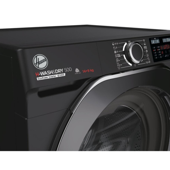 Lavante Séchante Hoover H-Wash & Dry 500 Inverter / 14 Kg / 9 Kg / Wifi et Bluetooth