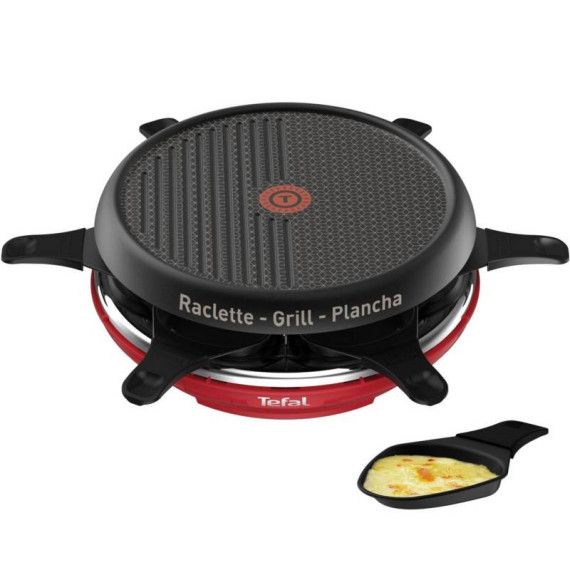 Appareil à Raclette Colormania 3 en 1 TEFAL RE12A512 / Rouge