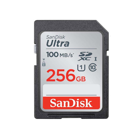 Carte Mémoire SanDisk Ultra 256Go SDHC 100MB/s