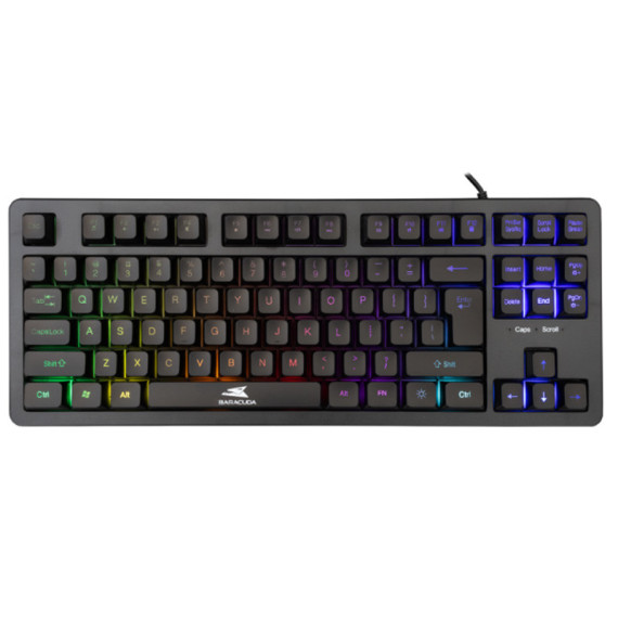 Clavier Gamer Baracuda BGK-01114 Krill RGB Noir