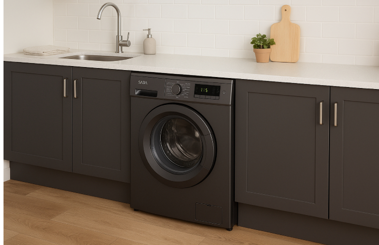 machine a laver saba dark silver