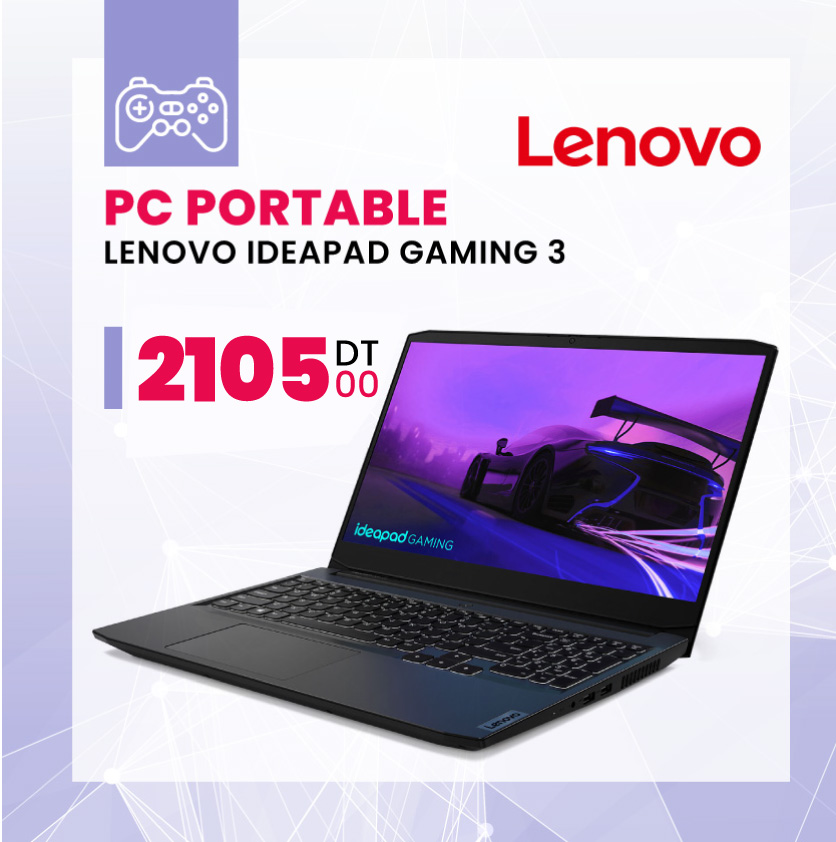 Pc portable lenovo Gaming tunisie